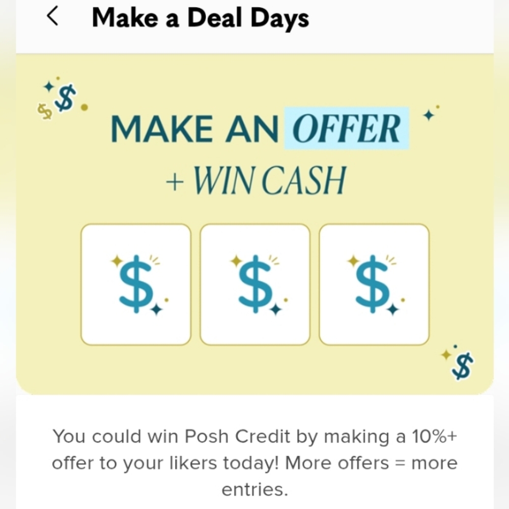 Make a Deal Days - Single Item Offers All Day